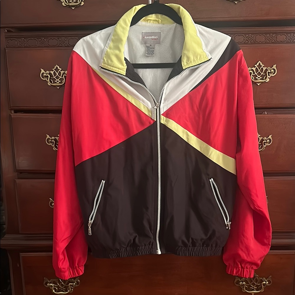 Colorblock Windbreaker Jacket